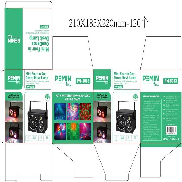 Pemin Plus PM-126 Mini 4 in 1 Dance Stage Light