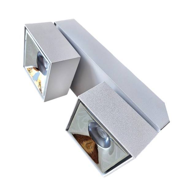 Aerbes AB-XD46 36W 2 Panel LED Spotlight With Wide Voltage Positive White Light