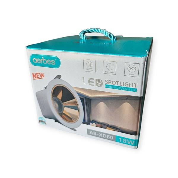 Aerbes AB-XD60 18W Downlight With Wide Angle Positive White Light