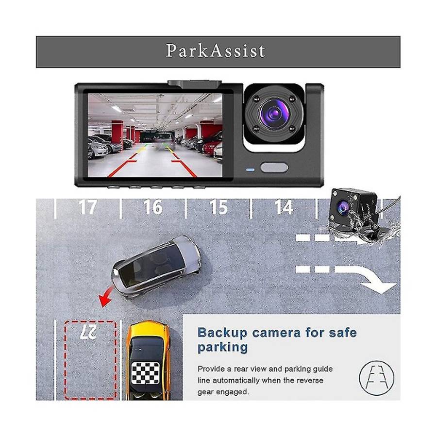 Aerbes AB-QC32 200Mah High-Resolution Driving Recorder With Night Vision