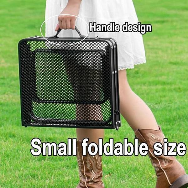 JG20375697 Portable Folding Camping Table with Side Trays