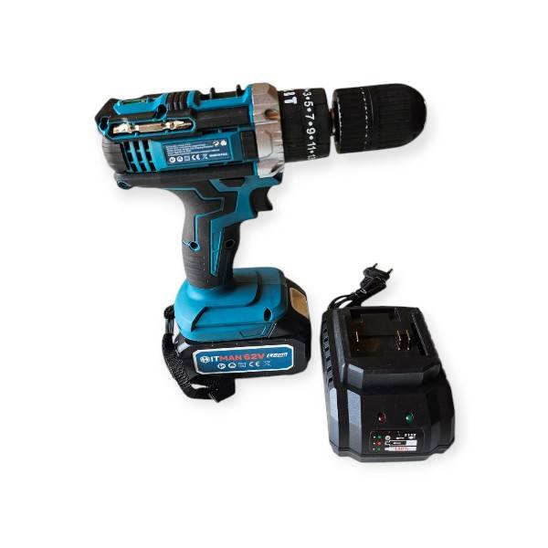 Hitman VND9055 Li-ion 62V Rechargeable Hand Drill