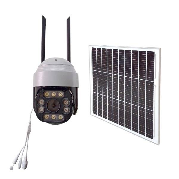 D3M-4G-15W 4G Solar Smart IP Camera With Two-Way Audio Camhipro App
