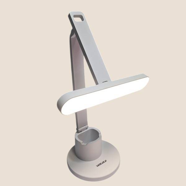 Wolulu AS-51066 Foldable Rechargeable LED Desk Lamp With Phone Holder
