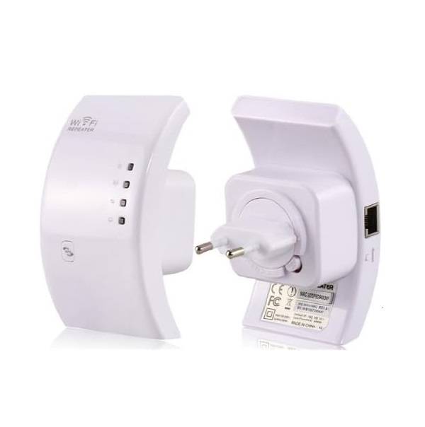 WiFi Range Extender And Repeater With 300Mbps Wireless Signal Booster And Ethernet Port