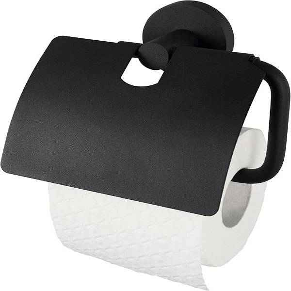 JG20375685 Toilet Paper Roll Holder with Black Cover