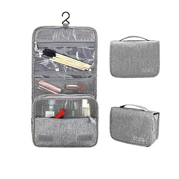 Xufu JG20375681 Hanging Travel Toiletry Bag with Hook