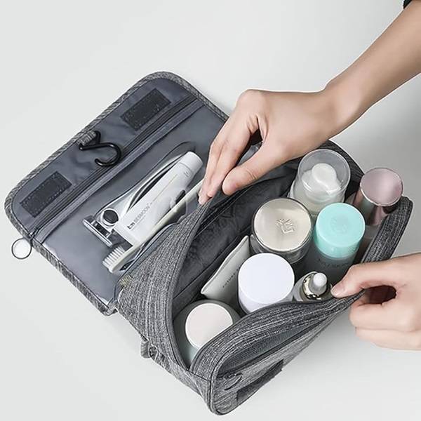 Xufu JG20375681 Hanging Travel Toiletry Bag with Hook