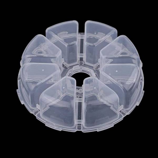 JG20375662 8 Grid Petal Shape Storage Box