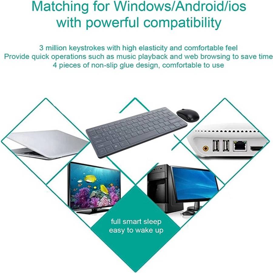 K-03 2.4GHz Mini Wireless Keyboard