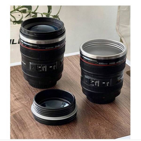 JG20375678 Stainless Steel Camera Lens  Coffee Mug