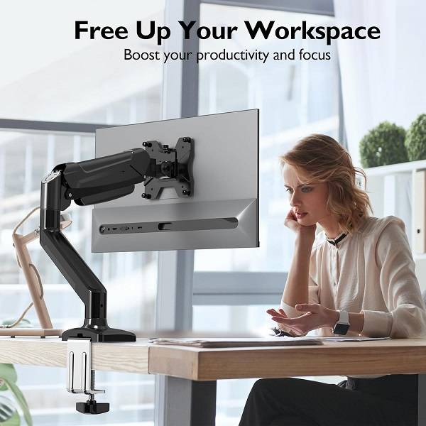 17 to 32 Single Arm Desk Mount