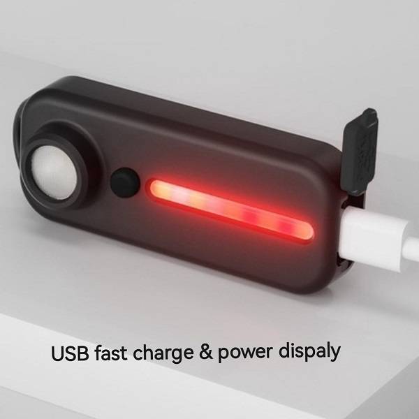 W677 Strip Rechargeable Bicycle Front And Warning Light