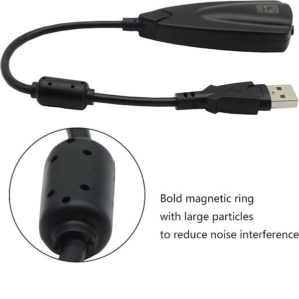 SE-L223 7.1 USB 5HV2 External Sound Card