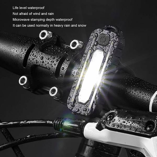 W676 Rechargeable Bike Light Rear Tail Light With Warning Light