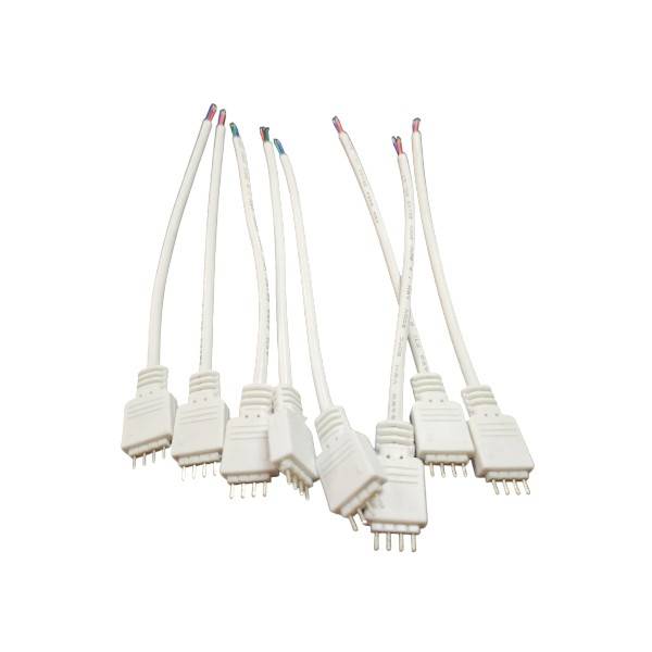 HHS-203  4-Pin LED Strip Connector  100pieces