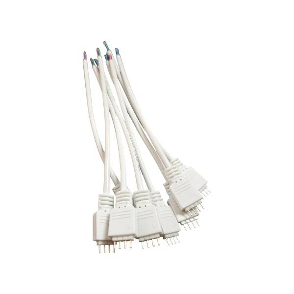 HHS-203  4-Pin LED Strip Connector  100pieces