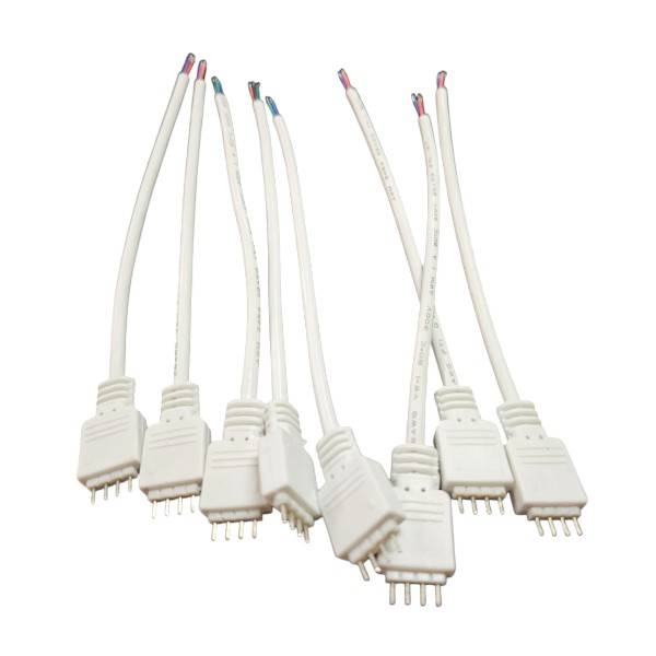 HHS-203  4-Pin LED Strip Connector  100pieces
