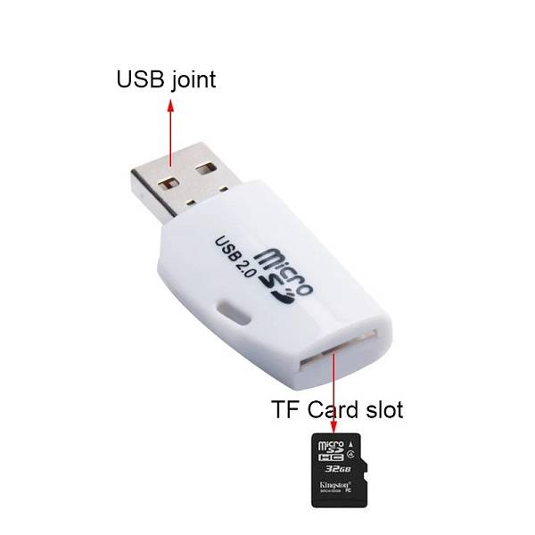 Micro USB 2.0 Card Reader Pack Of 10