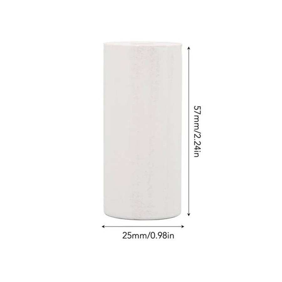 5 Rolls Thermal Printer Paper 57x25mm Printing Paper For Printer Accessories