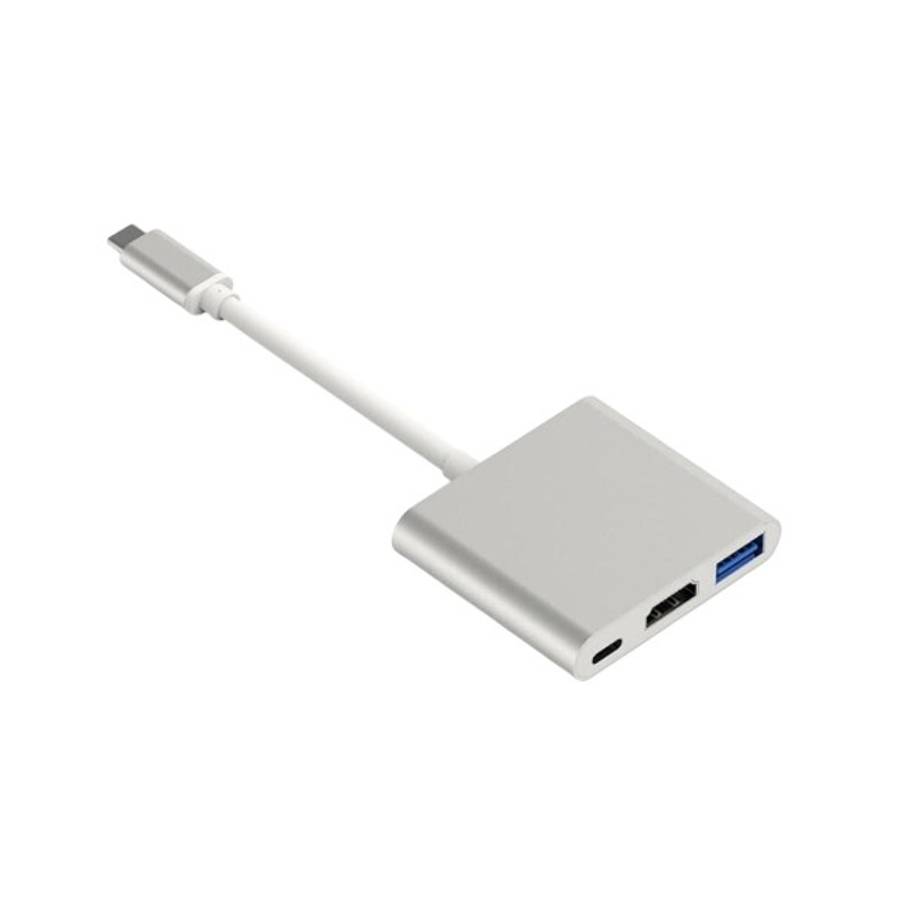 Tangka TK-H141 Type C To  HDMI + USB 3.0 +Type C Adapter Cable