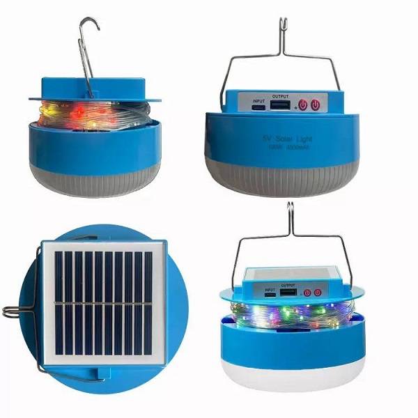 Aerbes AB-TY235 150W Solar Emergency Light With 10M String Light