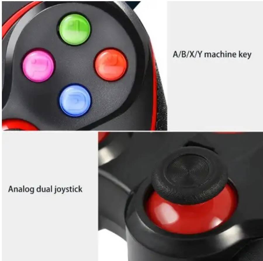 LY-V8 Bluetooth 5.0 Game Controller With Mobile Phone Holder