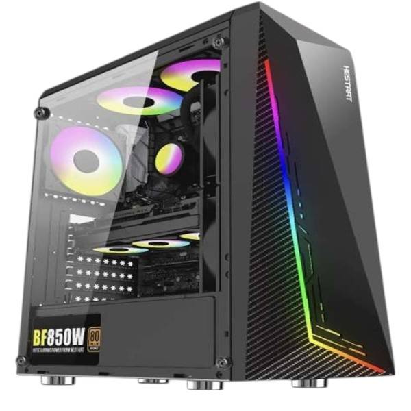 Hestart Blade Air Cooled Gaming Empty Case ATX/Micro ATX/Mini ITX