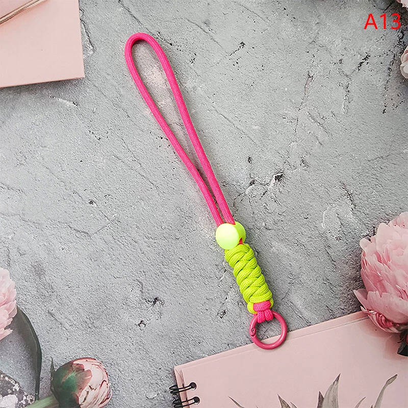 GS-02 Knot Mobile Phone Lanyard Creative Short Braided 25cm