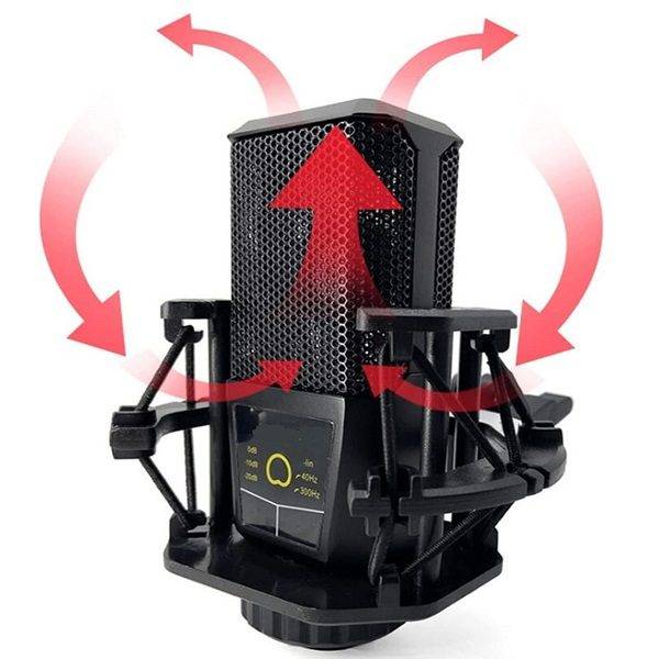 PM-218 Professional Microphone Condenser With Base Stand