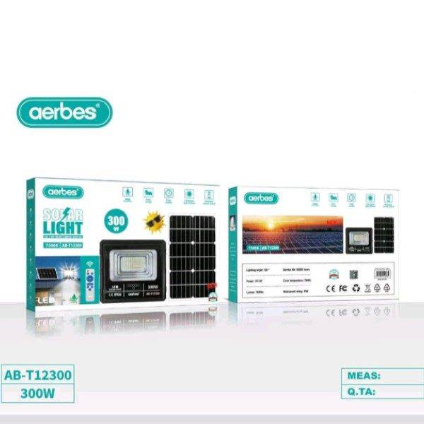 Aerbes AB-T12300 Solar LED Flood Light 300W