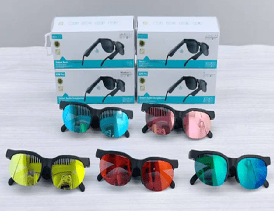 G58pro Bluetooth Sun Glasses Colourful Lens