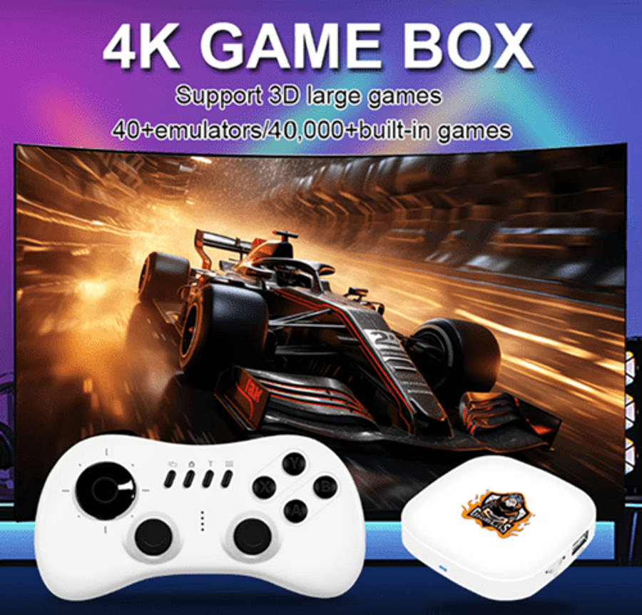 Y1 Game Box 2.4G 4K Pro Wireless Controller Video Game 40000+ Games