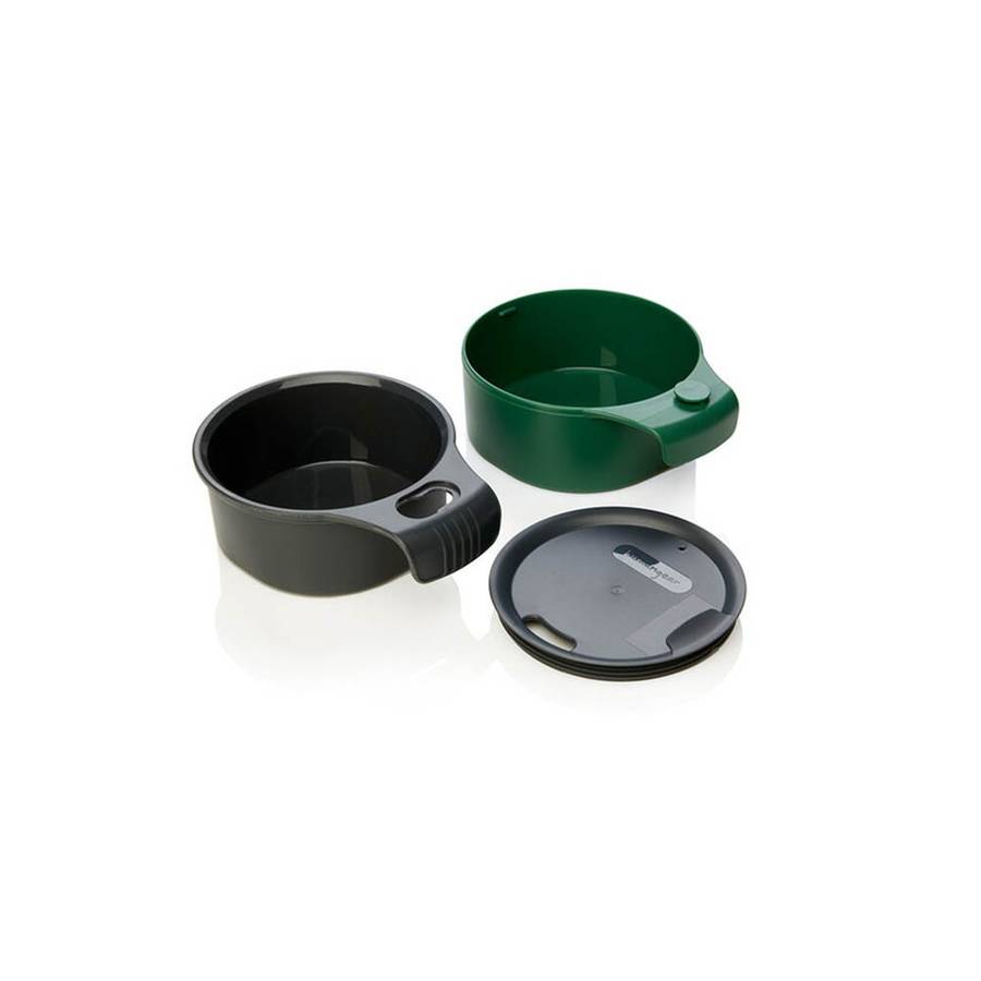 Human Gear cupCUP16 fl. oz. Charcoal/Green