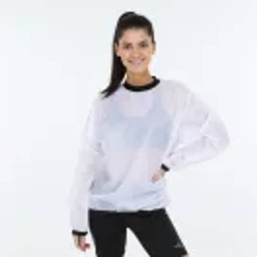 Supermoist Second Skin Foul Weather Run White - S