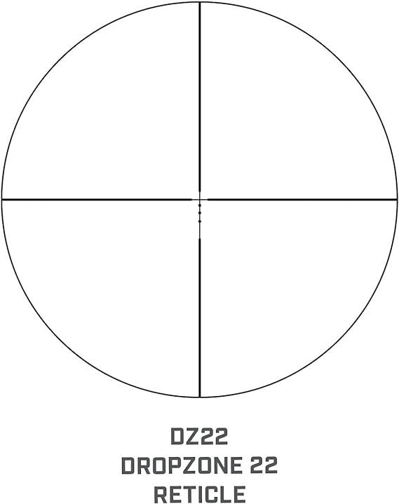 Bushnell RIMFIRE 3-9X40 DZ222 RETICLE