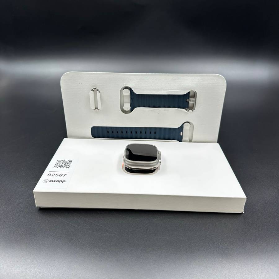 Apple Watch Ultra 2 49MM Titanium Blue Ocean Band