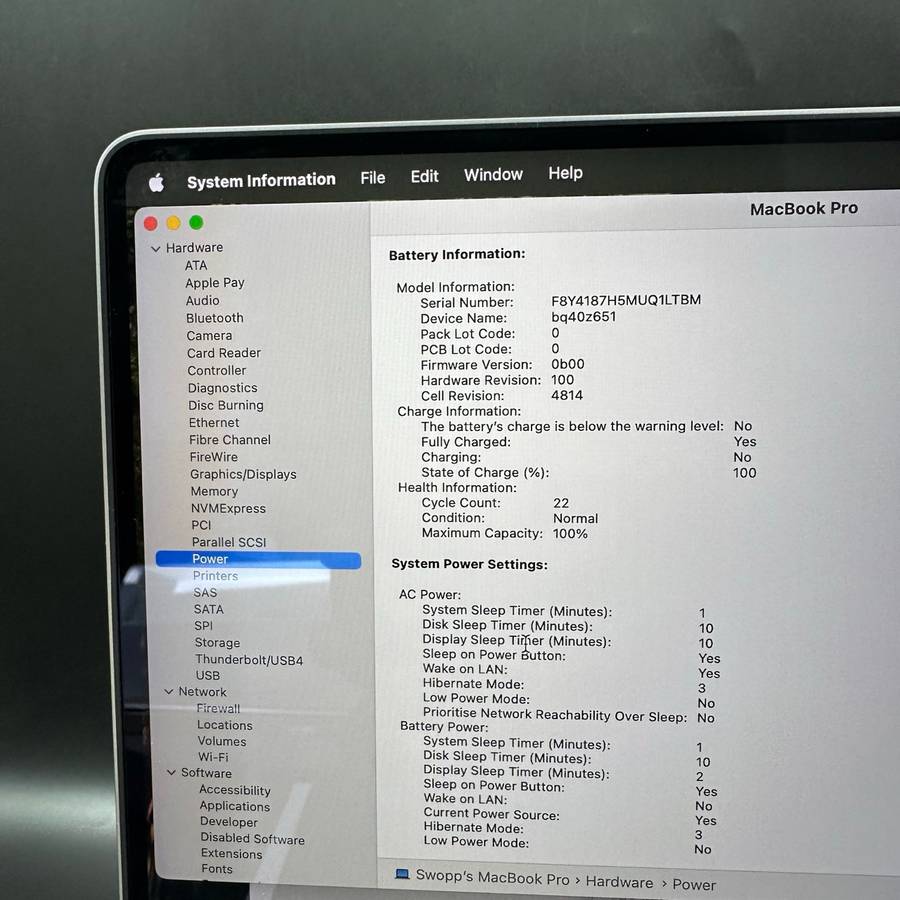 Macbook Pro 14" M3 | 8GB | 512GB | Space Grey