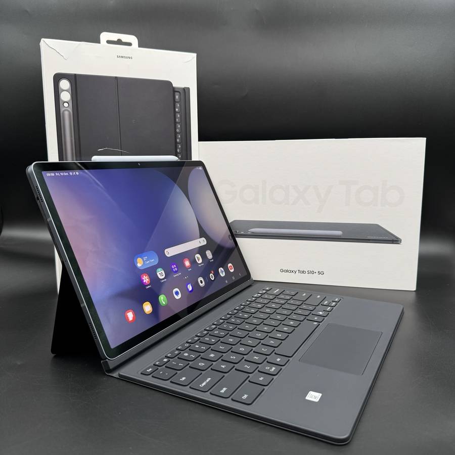Samsung Galaxy Tab S10+ 5G 256GB Gray With S Pen + Book Cover Keyboard (Combo deal)