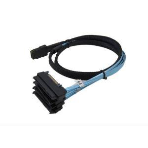 0.6m Mini-SAS (SFF-8087) to x4 SFF-8482 with power