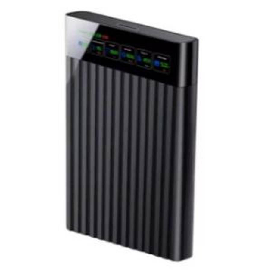 CipherX 2.5" SFF SATA to USB 3.0/3.1/3.2 Type C |  (up to 9.5mm) w\LCD Display Screen |  SATA HDD/SS