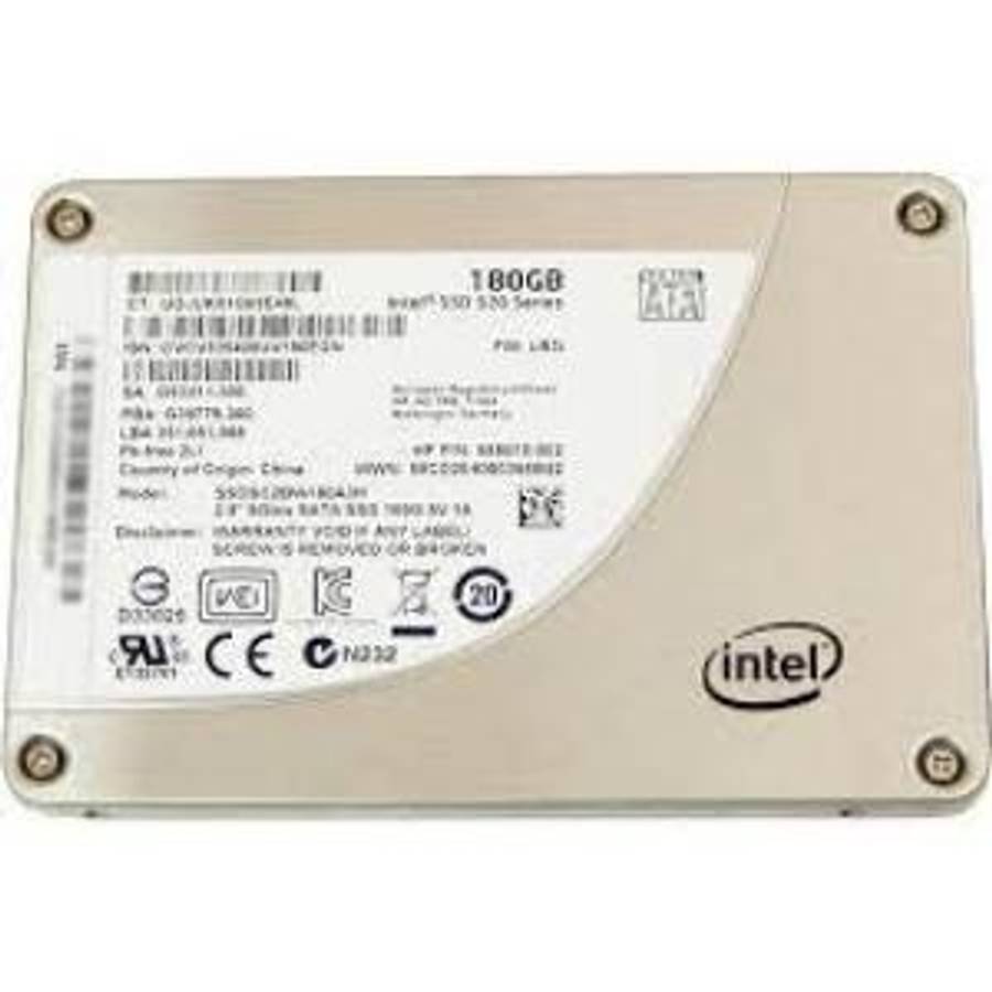 180GB Intel |  520 Series |  2.5" |  SATA 6Gb/s |  25nm MLC | SSD