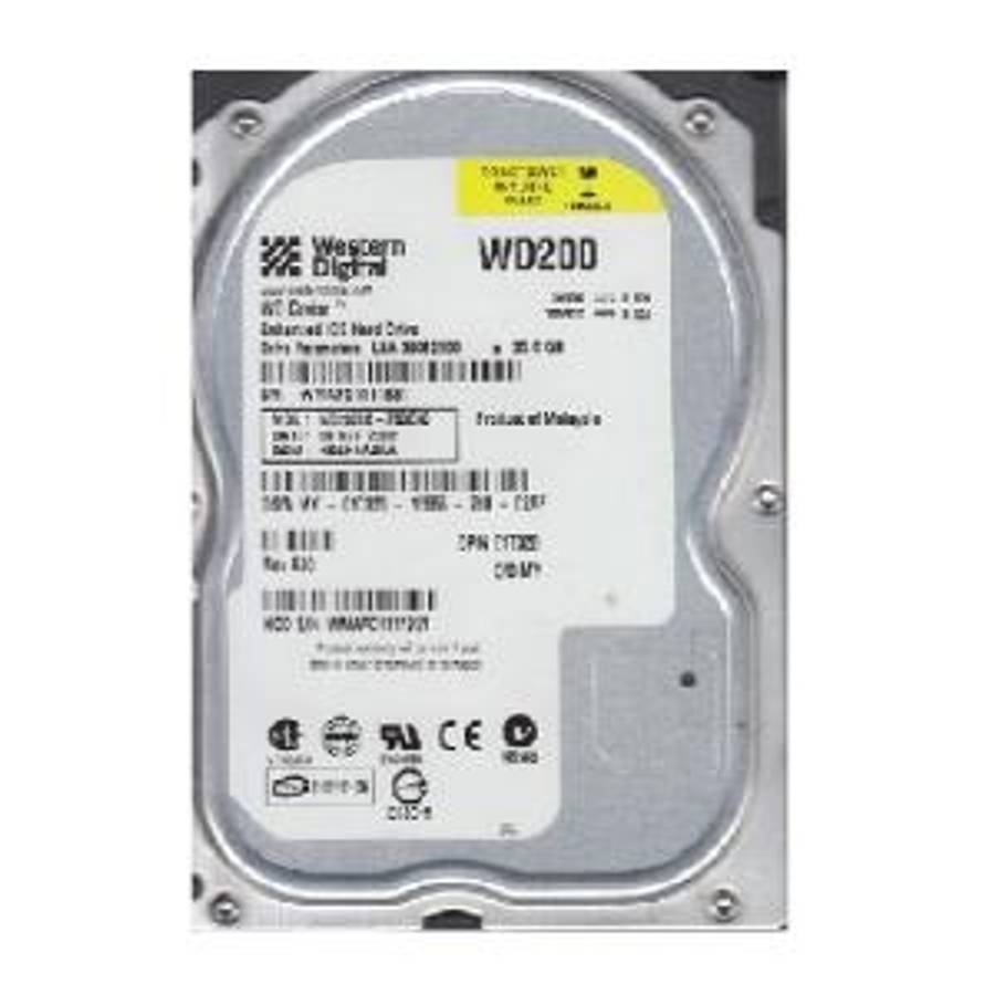 20GB WD 3.5" IDE 7200rpm 2MB Internal HD