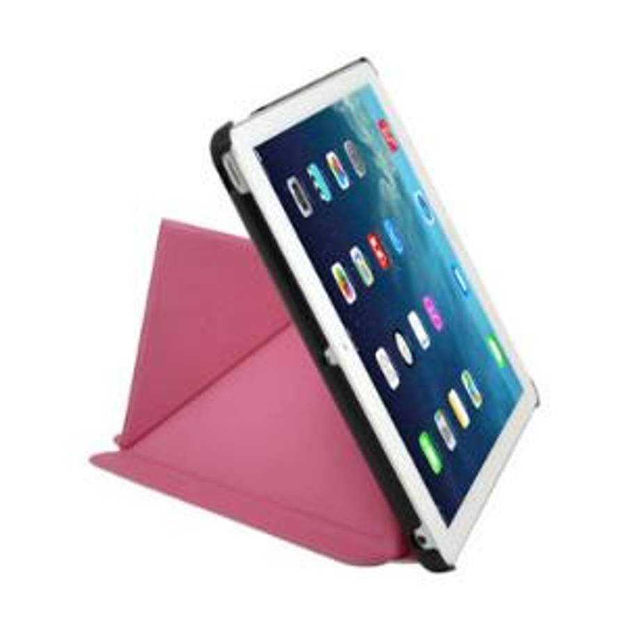 Slim-Fit Origami Case with Stand for iPad mini 3, iPad mini 2, and iPad mini - Pink