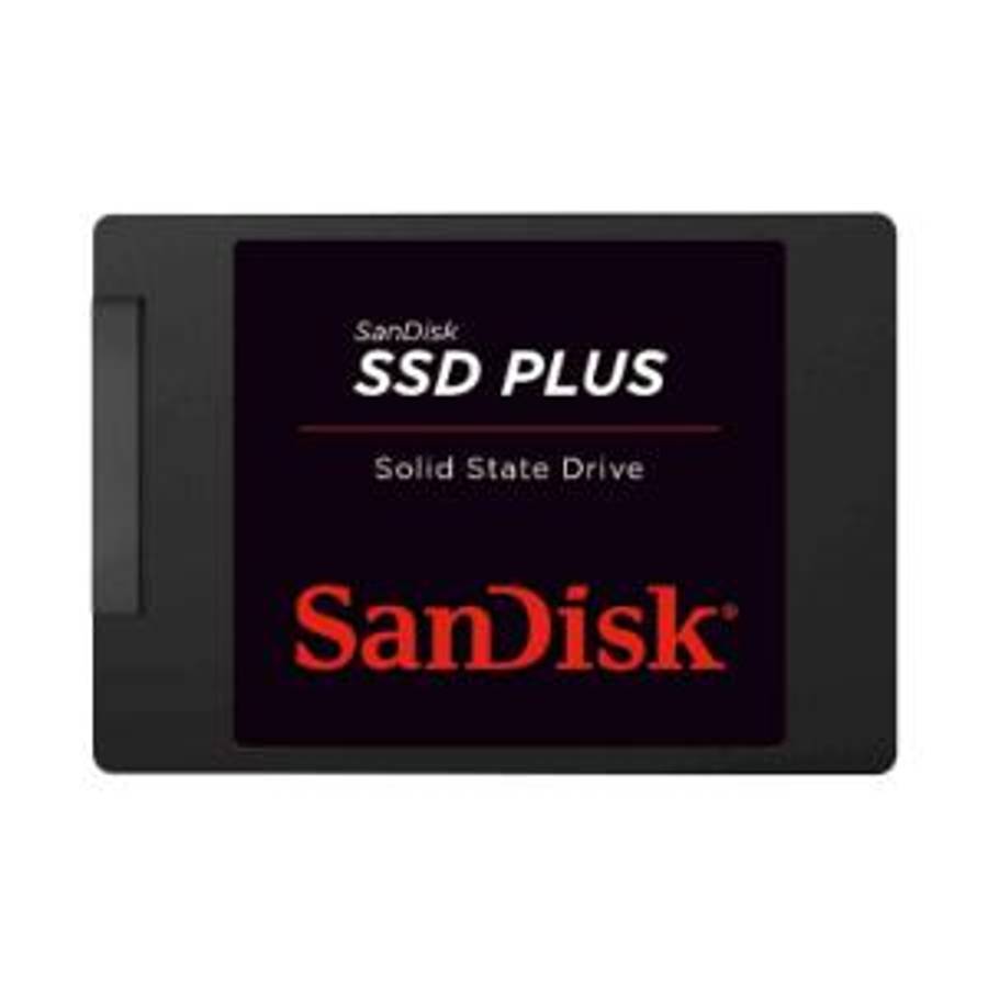 480GB SanDisk SSD PLUS Internal SSD - SATA III 6 Gb/s 2.5"/7mm, Up to 535 MB/s