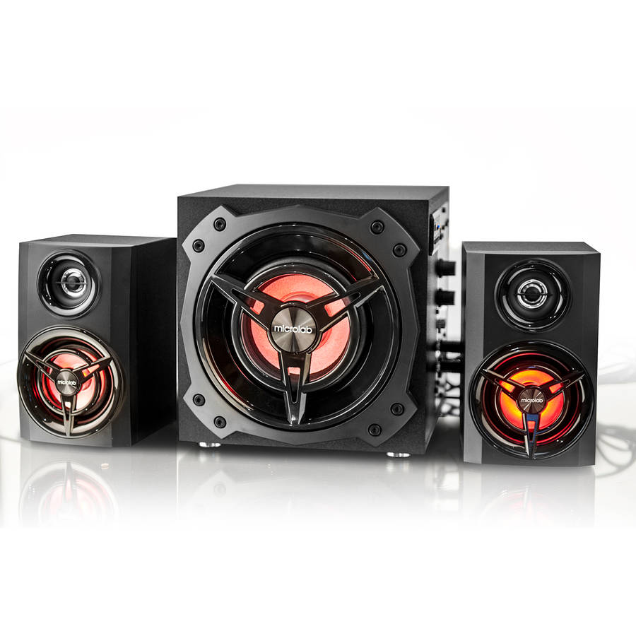 Microlab T11 2.1CH Bluetooth Speakers with LED (Unboxed Deal)