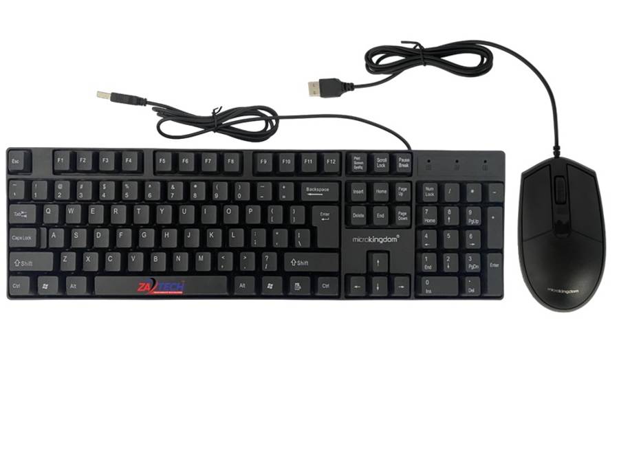 MICROKINGDOM Wired Combo Keyboard
