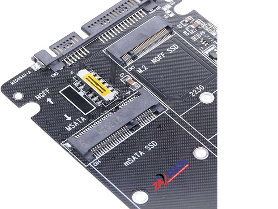 ZATECH 2.5" Ssd Enclouser Ngff Ssd Or
