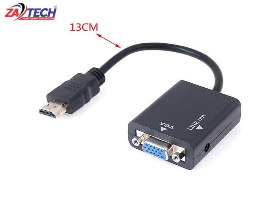 HDMI To Vga Adapter With Audio In Box