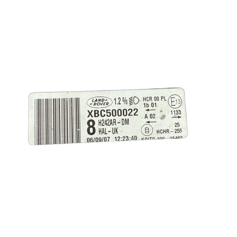 Land Rover Discovery [mk 3] 2.7 Tdv6 276dt 24v 05-09 Headlamp Left/Passenger